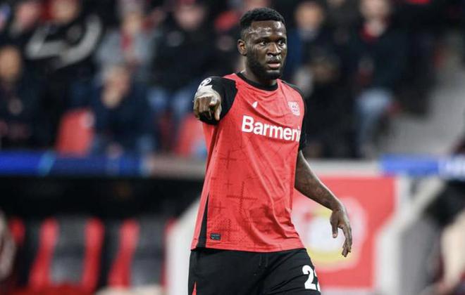 體圖：勒沃庫森計劃售博尼費斯，不滿替補角色。