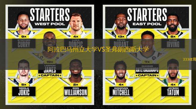 阿拉巴馬州立大學(xué)VS圣弗朗西斯大學(xué)