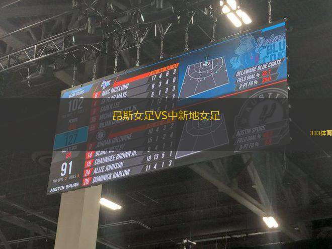 昂斯女足VS中新地女足